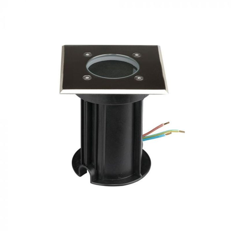 Casa si Gradina - Corpuri si surse de iluminat - Plafoniere, aplice si spoturi - Spot incastrat pentru pardoseala V-TAC, patrat, aluminiu, IP67 - Infinity.ro