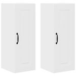 Casa si Gradina - Mobilier - Comode si corpuri - Corpuri bucatarie - Dulap suspendat de bucatarie 2 pcs Alb lucios 30 x 31 x 80 cm - Infinity.ro