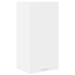 Casa si Gradina - Mobilier - Comode si corpuri - Corpuri bucatarie - Dulap suspendat cu raft Riga Alb 40 x 31 x 80 cm Lemn compozit - Infinity.ro