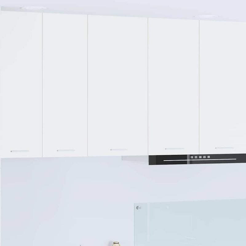 Casa si Gradina - Mobilier - Comode si corpuri - Corpuri bucatarie - Dulap suspendat cu raft Riga Alb 40 x 31 x 80 cm Lemn compozit - Infinity.ro