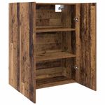 Casa si Gradina - Mobilier - Comode si corpuri - Comode - Dulap suspendat Lemn vechi 69.5 x 34 x 90 cm Lemn compozit - Infinity.ro