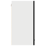 Casa si Gradina - Mobilier - Comode si corpuri - Corpuri bucatarie - Dulap suspendat  Negru Stejar 60x31x60 cm Fabricat din Lemn Prelucrat - Infinity.ro
