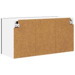 Casa si Gradina - Mobilier - Comode si corpuri - Corpuri bucatarie - Dulap suspendat Riga Stejar Negru 80 x 31 x 40 cm Lemn compozit - Infinity.ro