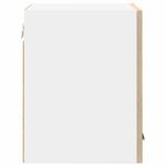 Casa si Gradina - Mobilier - Comode si corpuri - Corpuri bucatarie - Dulap suspendat Riga Stejar Sonoma si Alb 30 x 31 x 40 cm - Infinity.ro