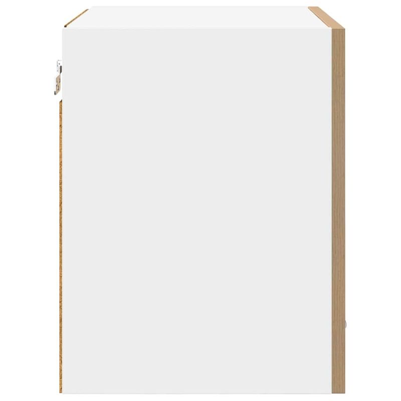 Casa si Gradina - Mobilier - Comode si corpuri - Corpuri bucatarie - Dulap suspendat Riga 2 pcs Stejar Artizanal 40 x 31 x 40 cm - Infinity.ro