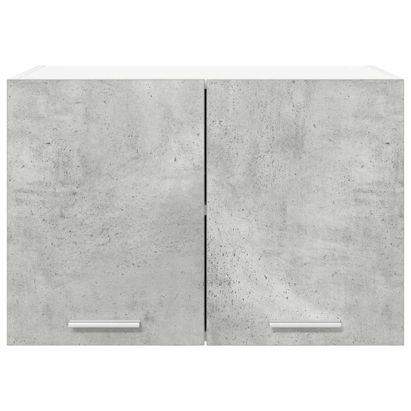 Casa si Gradina - Mobilier - Comode si corpuri - Corpuri bucatarie - Dulap suspendat Riga 2 pcs Gri beton si Alb 60 x 31 x 40 cm - Infinity.ro