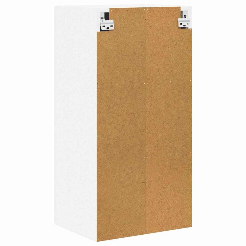 Casa si Gradina - Mobilier - Comode si corpuri - Corpuri bucatarie - Dulap suspendat cu raft Riga Alb 40 x 31 x 80 cm Lemn compozit - Infinity.ro