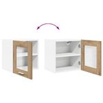 Casa si Gradina - Mobilier - Comode si corpuri - Corpuri bucatarie - Dulap suspendat Riga 2 pcs Stejar Artizanal 40 x 31 x 40 cm - Infinity.ro
