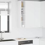 Casa si Gradina - Mobilier - Comode si corpuri - Corpuri bucatarie - Dulap suspendat Riga Alb 20 x 29,5 x 100 cm Lemn compozit - Infinity.ro