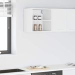 Casa si Gradina - Mobilier - Comode si corpuri - Corpuri bucatarie - Dulap suspendat Riga Alb 40 x 29,5 x 40 cm Lemn compozit - Infinity.ro