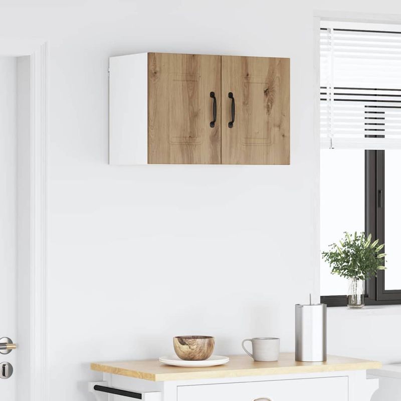 Casa si Gradina - Mobilier - Comode si corpuri - Corpuri bucatarie - Dulap suspendat de bucatarie Stejar Artizanal 30 x 31 x 40 cm - Infinity.ro