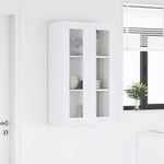 Casa si Gradina - Mobilier - Comode si corpuri - Corpuri bucatarie - Dulap suspendat cu raft Riga Alb 60 x 31 x 100 cm Lemn compozit - Infinity.ro