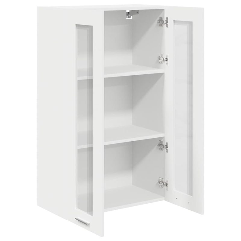Casa si Gradina - Mobilier - Comode si corpuri - Corpuri bucatarie - Dulap suspendat cu raft Riga Alb 60 x 31 x 100 cm Lemn compozit - Infinity.ro