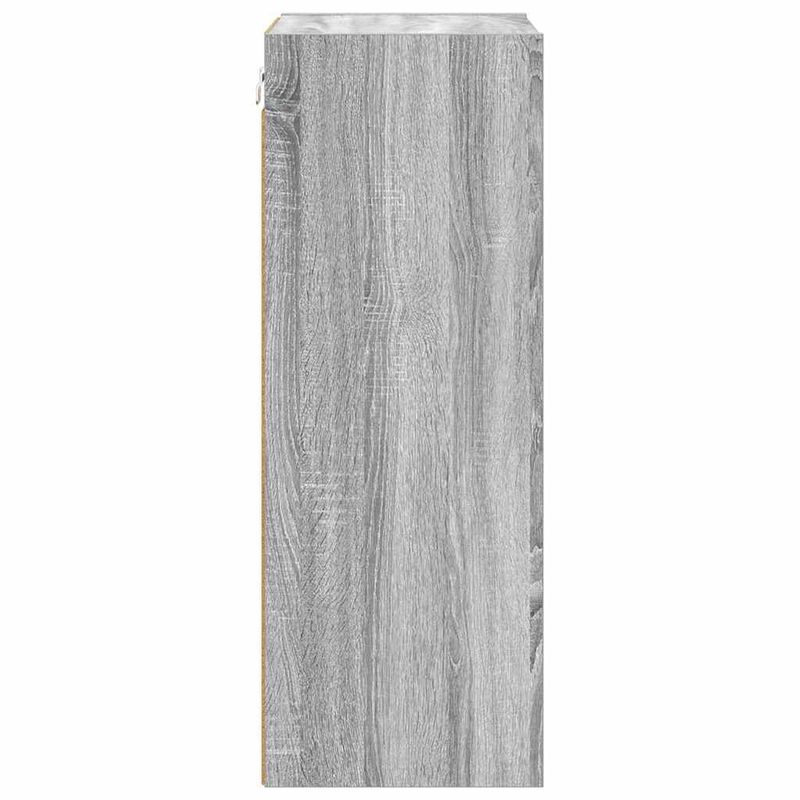 Casa si Gradina - Mobilier - Comode si corpuri - Corpuri bucatarie - Dulap suspendat Riga Gri Sonoma 40 x 29,5 x 80 cm Lemn compozit - Infinity.ro