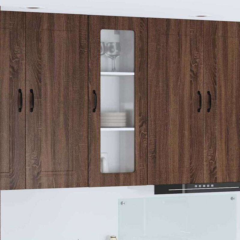 Casa si Gradina - Mobilier - Comode si corpuri - Corpuri bucatarie - Dulap suspendat de bucatarie Stejar inchis 40 x 31 x 100 cm - Infinity.ro