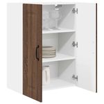 Casa si Gradina - Mobilier - Comode si corpuri - Corpuri bucatarie - Dulap suspendat de bucatarie Stejar inchis 60 x 31 x 80 cm - Infinity.ro