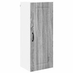 Casa si Gradina - Mobilier - Comode si corpuri - Corpuri bucatarie - Dulap suspendat de bucatarie cu usa Gri Sonoma 40 x 31 x 100 cm - Infinity.ro