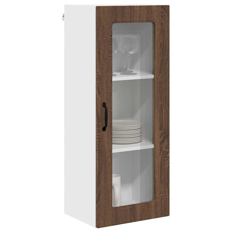 Casa si Gradina - Mobilier - Comode si corpuri - Corpuri bucatarie - Dulap suspendat de bucatarie Stejar inchis 40 x 31 x 100 cm - Infinity.ro