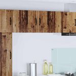 Casa si Gradina - Mobilier - Comode si corpuri - Corpuri bucatarie - Dulap suspendat de bucatarie 2 pcs Lemn Vechi 50 x 31 x 40 cm - Infinity.ro