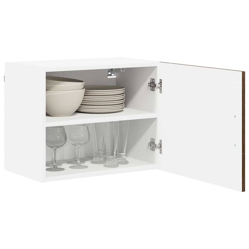 Casa si Gradina - Mobilier - Comode si corpuri - Corpuri bucatarie - Dulap suspendat de bucatarie Stejar inchis 50 x 31 x 40 cm - Infinity.ro