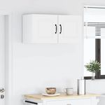 Casa si Gradina - Mobilier - Comode si corpuri - Corpuri bucatarie - Dulap suspendat de bucatarie cu raft Alb lucios 40 x 31 x 40 cm - Infinity.ro
