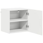 Casa si Gradina - Mobilier - Comode si corpuri - Corpuri bucatarie - Dulap suspendat de bucatarie cu raft Alb lucios 40 x 31 x 40 cm - Infinity.ro