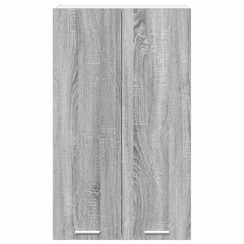 Casa si Gradina - Mobilier - Comode si corpuri - Corpuri bucatarie - Dulap suspendat Riga Gri Sonoma 60 x 31 x 100 cm Lemn compozit - Infinity.ro