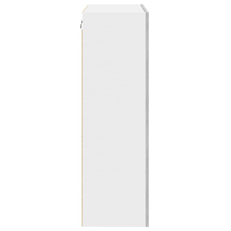 Casa si Gradina - Mobilier - Comode si corpuri - Corpuri bucatarie - Dulap suspendat Riga Gri Sonoma 60 x 31 x 100 cm Lemn compozit - Infinity.ro