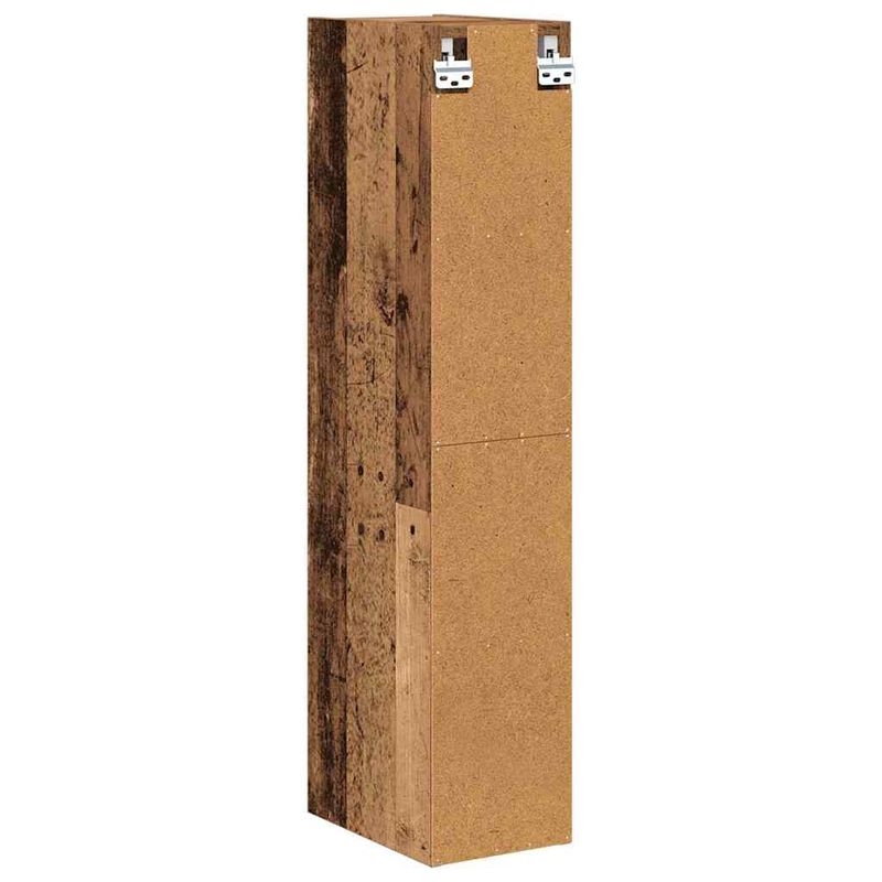 Casa si Gradina - Mobilier - Comode si corpuri - Corpuri bucatarie - Dulap suspendat cu raft Riga Lemn Vechi 20 x 29,5 x 100 cm - Infinity.ro