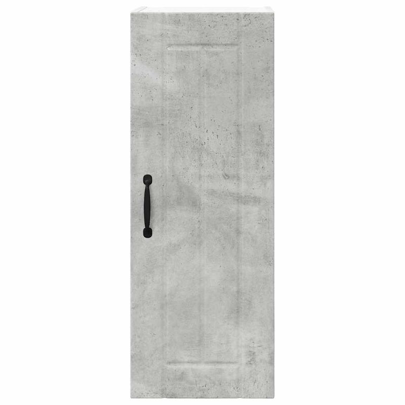 Casa si Gradina - Mobilier - Comode si corpuri - Corpuri bucatarie - Dulap suspendat de bucatarie Gri din beton 30 x 31 x 80 cm - Infinity.ro