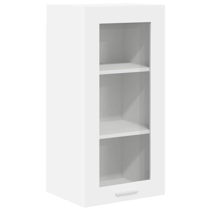 Casa si Gradina - Mobilier - Comode si corpuri - Corpuri bucatarie - Dulap suspendat Riga 2 pcs Alb 40 x 31 x 80 cm Lemn compozit - Infinity.ro