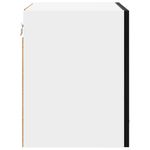 Casa si Gradina - Mobilier - Comode si corpuri - Corpuri bucatarie - Dulap suspendat Riga Stejar Negru 40 x 31 x 40 cm Lemn compozit - Infinity.ro