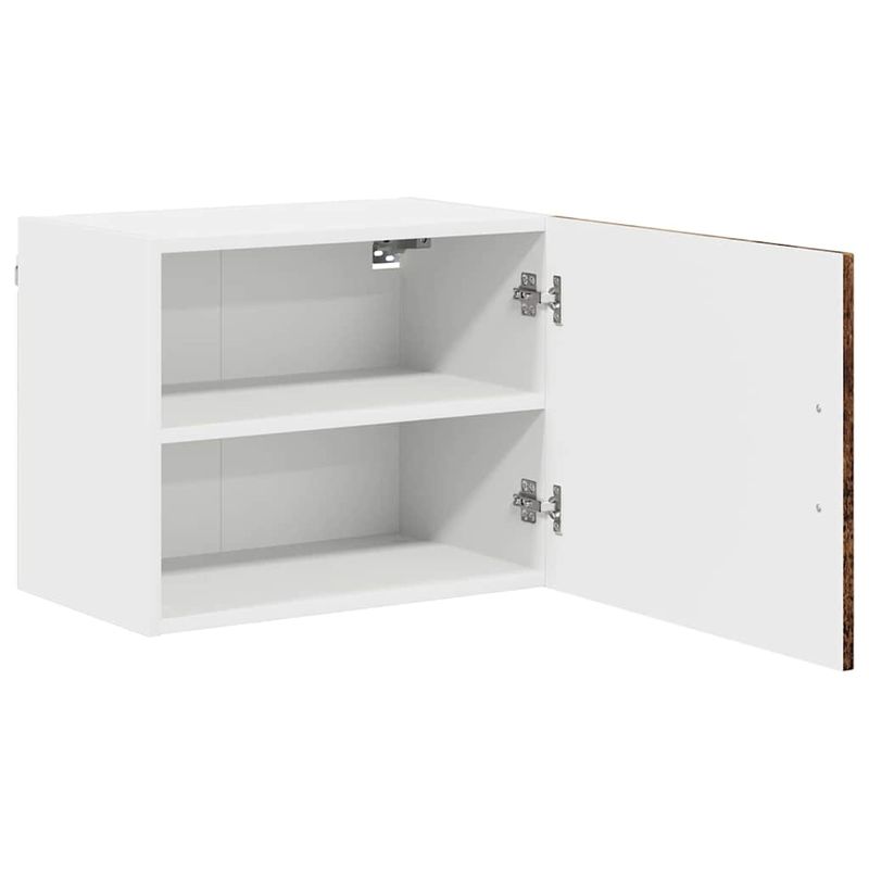 Casa si Gradina - Mobilier - Comode si corpuri - Corpuri bucatarie - Dulap suspendat de bucatarie 2 pcs Lemn Vechi 50 x 31 x 40 cm - Infinity.ro