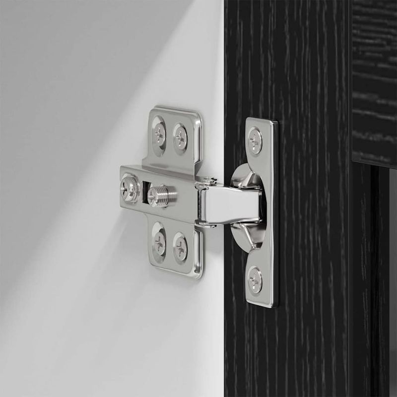 Casa si Gradina - Mobilier - Comode si corpuri - Corpuri bucatarie - Dulap suspendat Riga Stejar Negru 40 x 31 x 40 cm Lemn compozit - Infinity.ro