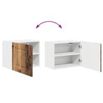 Casa si Gradina - Mobilier - Comode si corpuri - Corpuri bucatarie - Dulap suspendat de bucatarie 2 pcs Lemn Vechi 50 x 31 x 40 cm - Infinity.ro