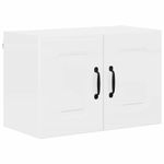 Casa si Gradina - Mobilier - Comode si corpuri - Corpuri bucatarie - Dulap suspendat de bucatarie cu raft Alb lucios 60 x 31 x 40 cm - Infinity.ro