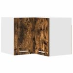 Casa si Gradina - Mobilier - Comode si corpuri - Corpuri bucatarie - Dulap suspendat Riga Stejar afumat si alb 57 x 57 x 40 cm - Infinity.ro