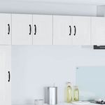 Casa si Gradina - Mobilier - Comode si corpuri - Corpuri bucatarie - Dulap suspendat de bucatarie cu raft Alb lucios 60 x 31 x 40 cm - Infinity.ro