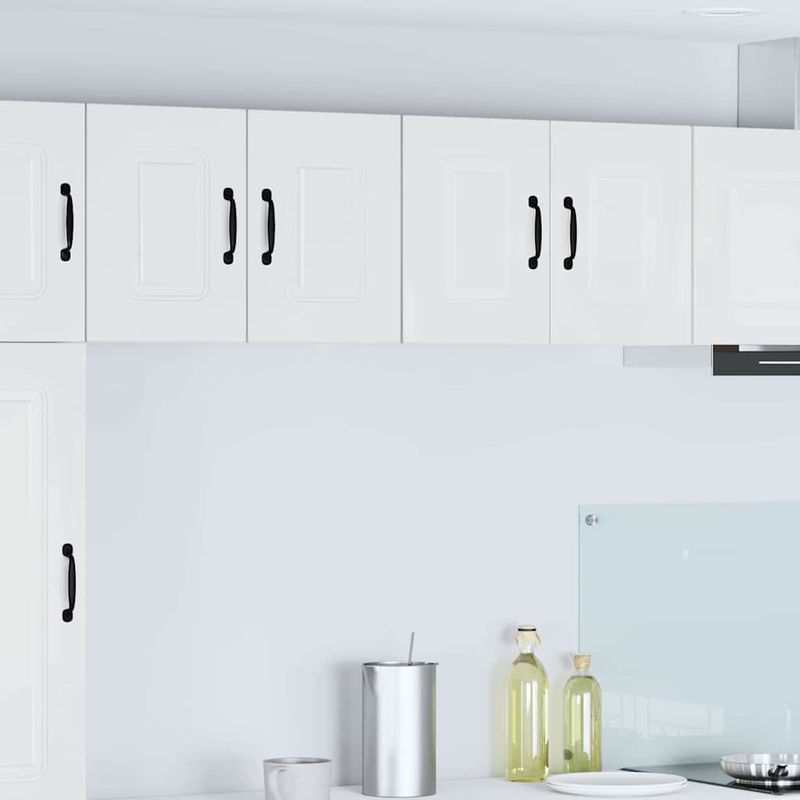 Casa si Gradina - Mobilier - Comode si corpuri - Corpuri bucatarie - Dulap suspendat de bucatarie cu raft Alb lucios 60 x 31 x 40 cm - Infinity.ro