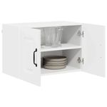 Casa si Gradina - Mobilier - Comode si corpuri - Corpuri bucatarie - Dulap suspendat de bucatarie cu raft Alb lucios 60 x 31 x 40 cm - Infinity.ro