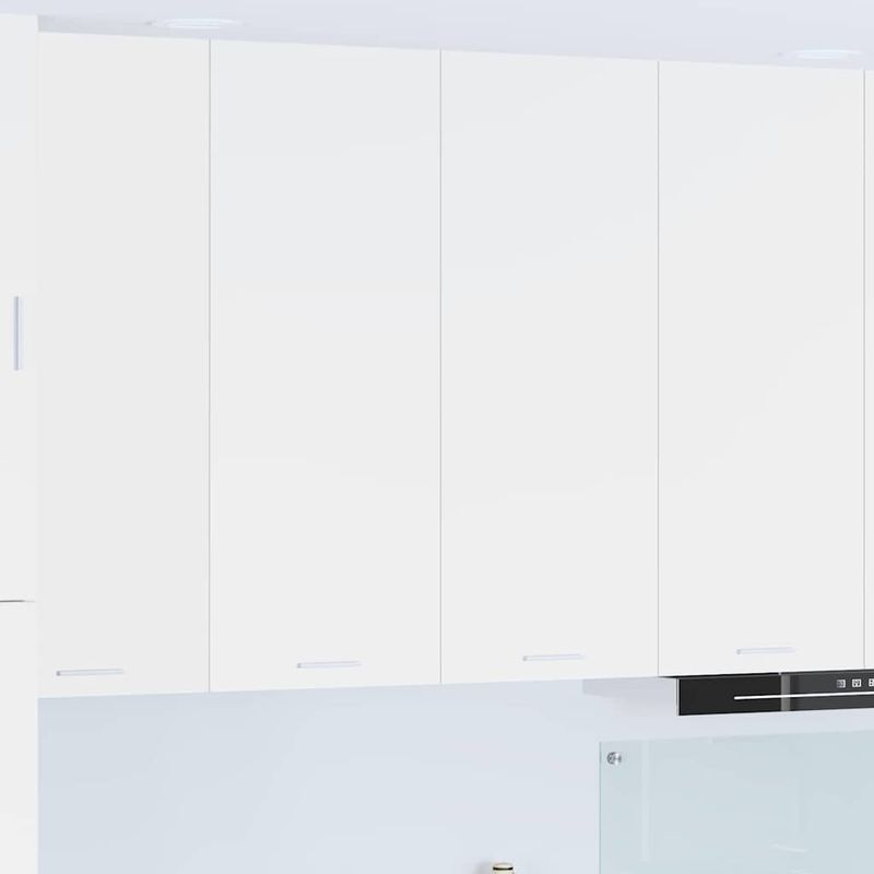 Casa si Gradina - Mobilier - Comode si corpuri - Corpuri bucatarie - Dulap suspendat cu raft Riga Alb 80 x 31 x 100 cm Lemn compozit - Infinity.ro