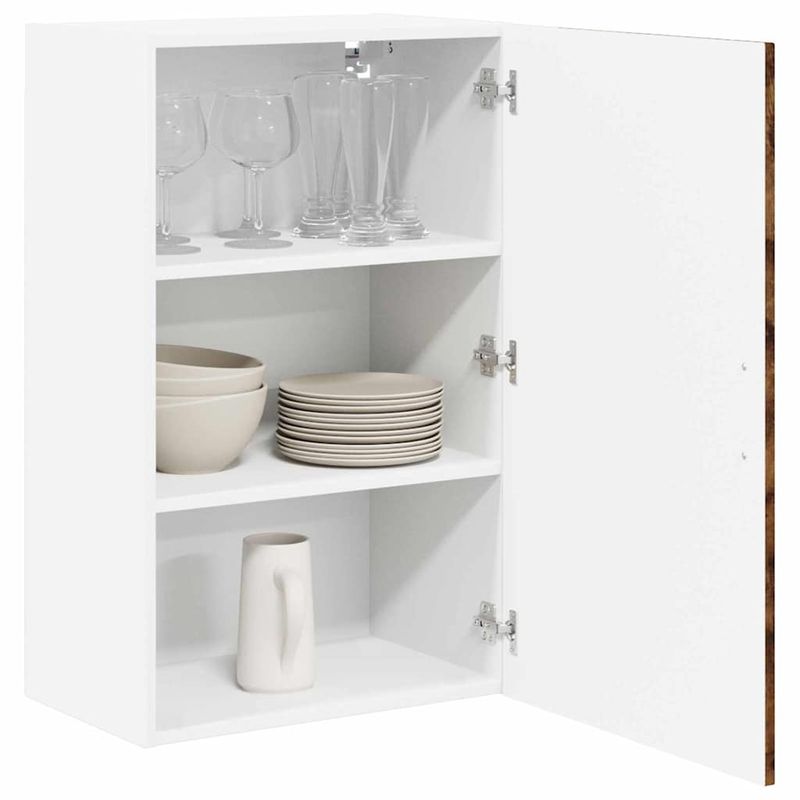 Casa si Gradina - Mobilier - Comode si corpuri - Corpuri bucatarie - Dulap suspendat de bucatarie Stejar fumuriu 50 x 31 x 80 cm - Infinity.ro
