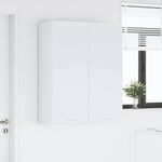 Casa si Gradina - Mobilier - Comode si corpuri - Corpuri bucatarie - Dulap suspendat cu raft Riga Alb 80 x 31 x 100 cm Lemn compozit - Infinity.ro