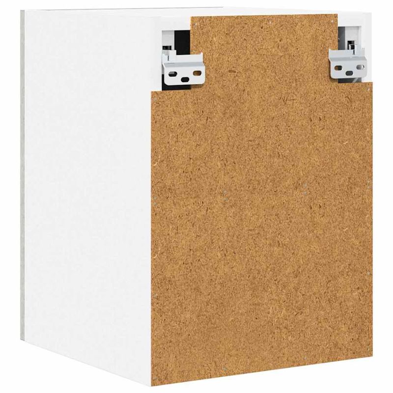 Casa si Gradina - Mobilier - Comode si corpuri - Corpuri bucatarie - Dulap suspendat Riga 2 pcs Gri beton si Alb 30 x 31 x 40 cm - Infinity.ro