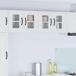 Casa si Gradina - Mobilier - Comode si corpuri - Corpuri bucatarie - Dulap suspendat de bucatarie cu raft Alb lucios 60 x 31 x 40 cm - Infinity.ro
