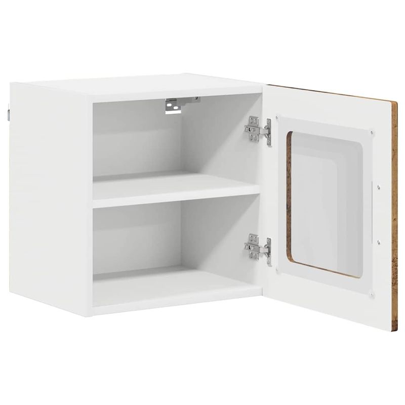 Casa si Gradina - Mobilier - Comode si corpuri - Corpuri bucatarie - Dulap suspendat de bucatarie cu raft Lemn Vechi 40 x 31 x 40 cm - Infinity.ro