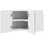 Casa si Gradina - Mobilier - Comode si corpuri - Corpuri bucatarie - Dulap suspendat de bucatarie Gri din beton 57 x 57 x 40 cm - Infinity.ro