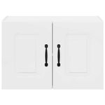 Casa si Gradina - Mobilier - Comode si corpuri - Corpuri bucatarie - Dulap suspendat de bucatarie cu raft Alb lucios 60 x 31 x 40 cm - Infinity.ro