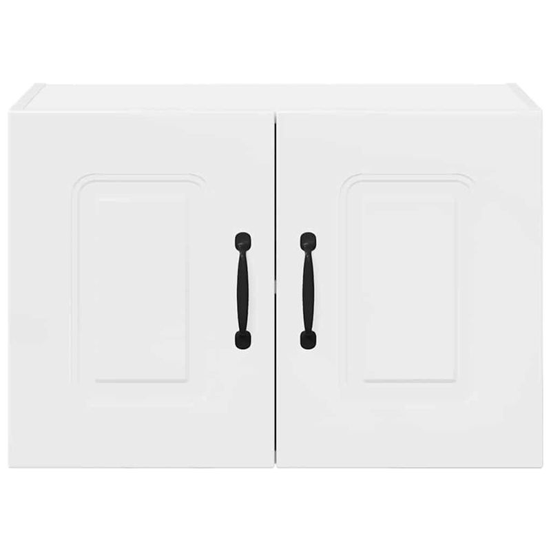 Casa si Gradina - Mobilier - Comode si corpuri - Corpuri bucatarie - Dulap suspendat de bucatarie cu raft Alb lucios 60 x 31 x 40 cm - Infinity.ro