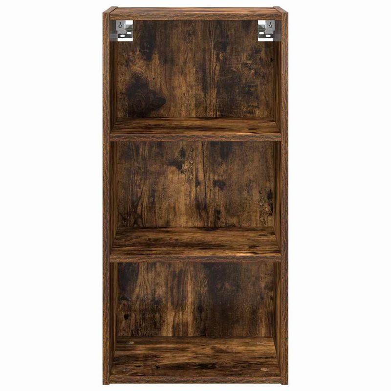 Casa si Gradina - Mobilier - Comode si corpuri - Corpuri bucatarie - Dulap suspendat cu raft Riga Stejar fumuriu 40 x 29,5 x 80 cm - Infinity.ro